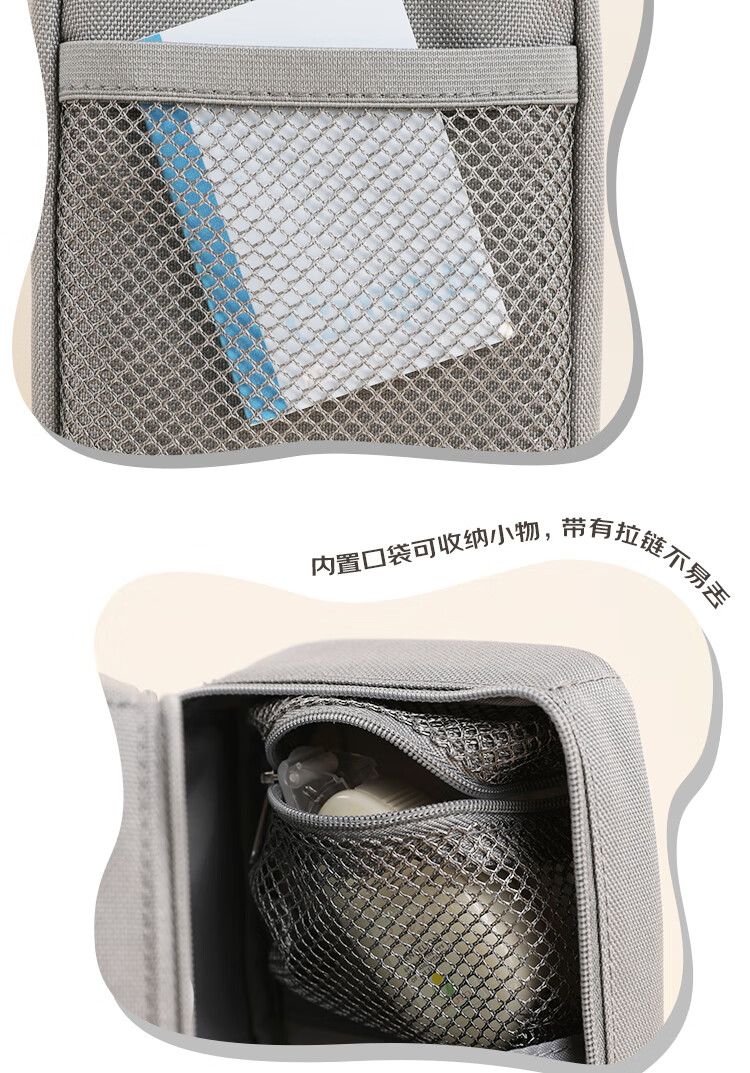 KOKUYO Campus Desktop Expandable Pencil Case Student Stationery Storage Simple High-Capacity Pencil Bag Black 1 Piece WSG-PC383D 7