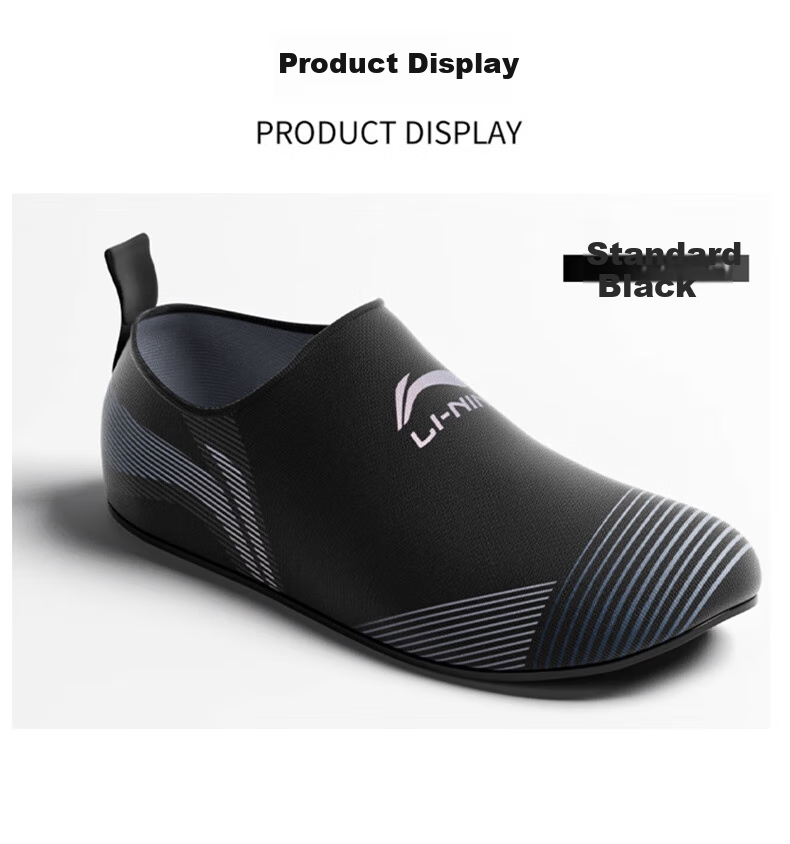Li-Ning Beach Shoes for Men And Women, Swimming And Rafting Sandals, Non-Slip And Cut-Resistant, Skin-Friendly, Water Park, Beach Combing, Snorkeling Water Shoes, Breathable And Wear-Resistant 13