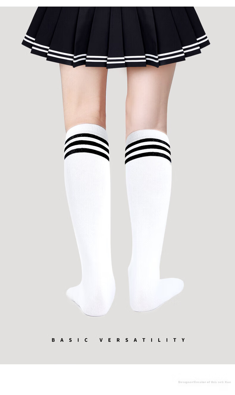 Barbie Girls' Mid-Calf Socks, Children's High Socks, Boys' Long Socks, Spring And Autumn Preppy Style, Soccer Long Socks, Thin Versio 13