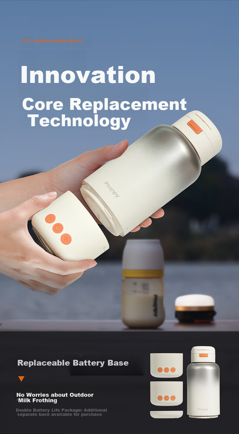 Xiaoyaxiang Portable Constant Temperature Kettle, Baby Travel Milk Preparation Hot Water Kettle, Children's Constant Temperature Cup, Thermos Cup, 500ml 15