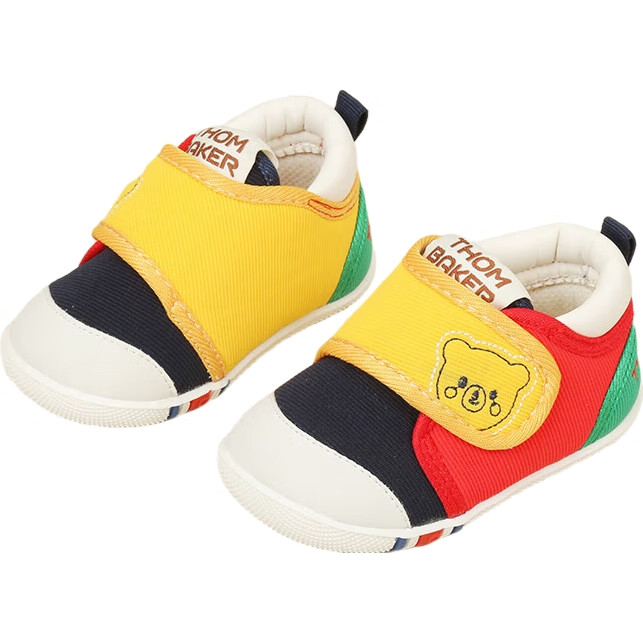 Детские ботинки ThomBaker, модель "Color Block Bear Design", весна-осень, для малышей, размер 20