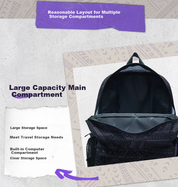 ANTA Kyrie Irving Series Large Capacity Unisex Backpack Fashion Sports Training Fitness Basketball Bag 4