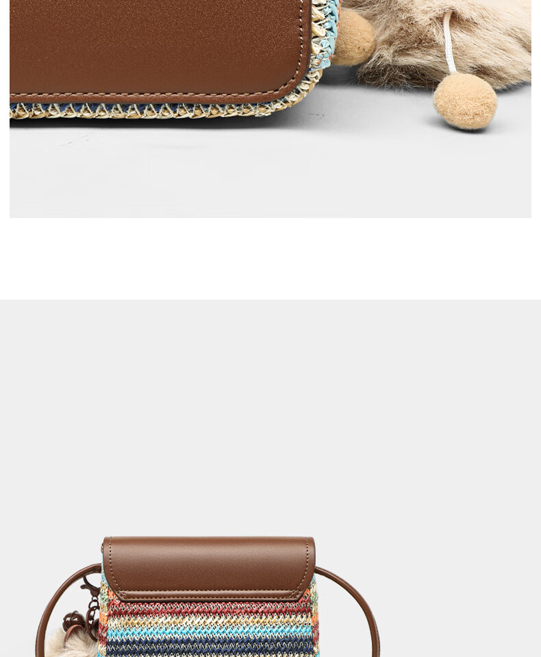 Aiqinghai Handbag, Women's Bag, Phone Pouch, Shoulder Crossbody Bag, Woven Luxury Brand, Birthday And Mother's Day Gift, Practical Present for Mom 6