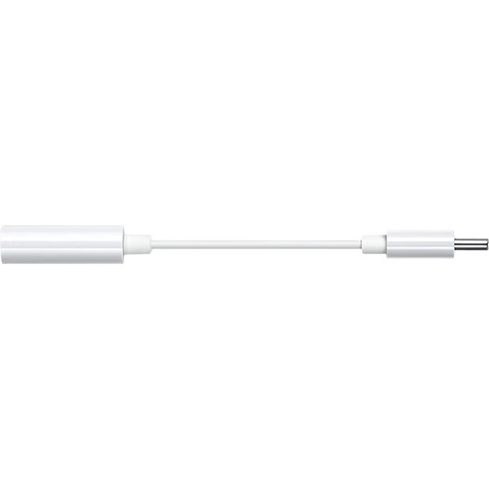 Переходник Stiger Type-C на 3.5 мм аудио, белый, для Xiaomi, Huawei, OnePlus