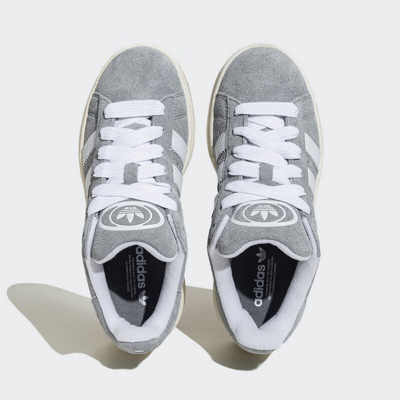 Adidas Trefoil, Men's And Women's Shoes, CAMPUS 00s Casual Shoes, JQ4109, Light Gray, Size 42.5 4