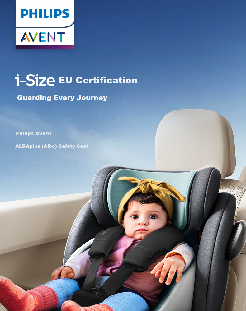 PHILIPS Child Safety Car Seat for Ages 0-12, 360-Degree Rotation, I-Size Certified, ISOFIX Five-Point System 1