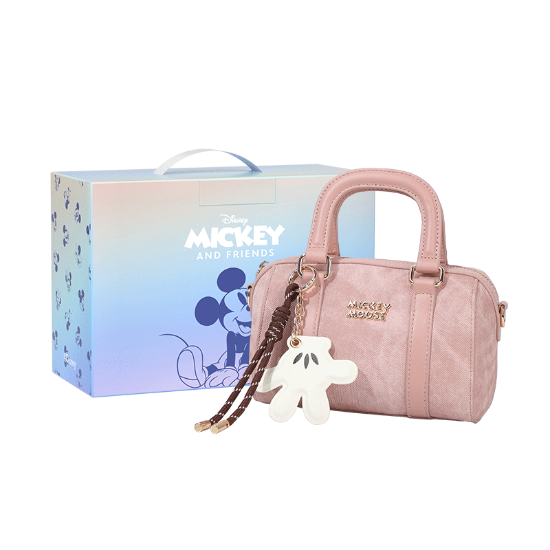 Disney Handbag, Women's Shoulder Crossbody Bag, Mickey Mouse Bag, Pillow Bag, Gift Box Packaging, Birthday Present for Wome