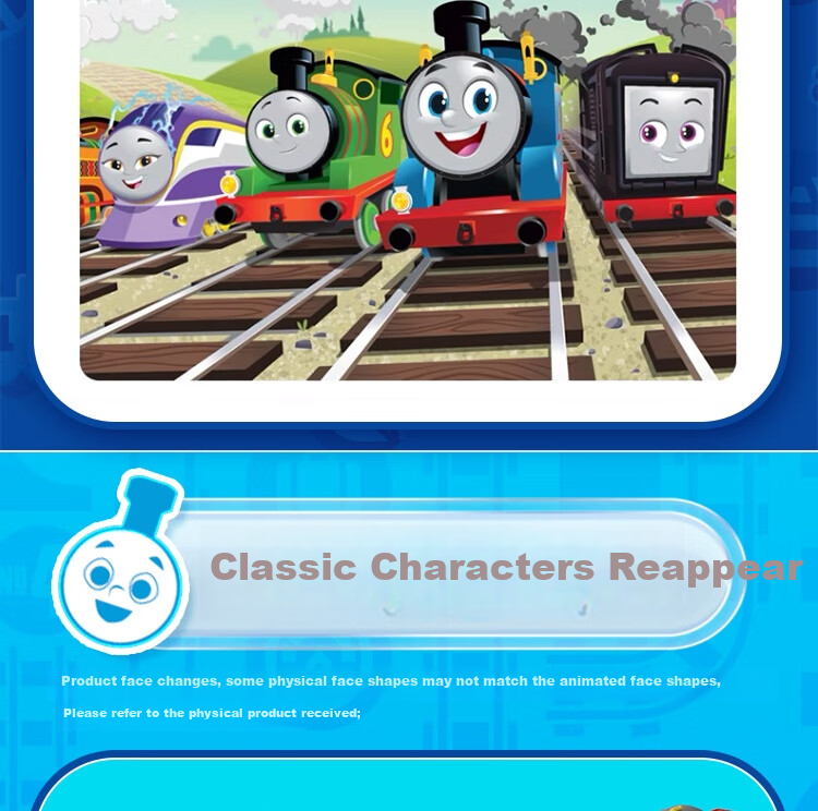 THOMAS&FRIENDS (Random Old Or New Style, 1 Train) Birthday Gift Train - Medium Alloy Small Train JHK84 4