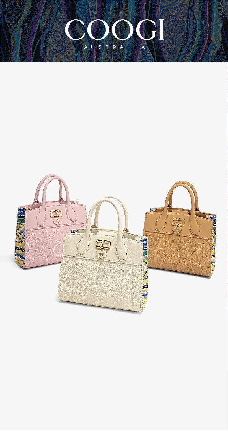 COOGI Women's Handbag 2026, Luxury Brand Ladies' Shoulder Bag, Qixi Valentine's Day Birthday Gift for Girlfriend Or Wife 1