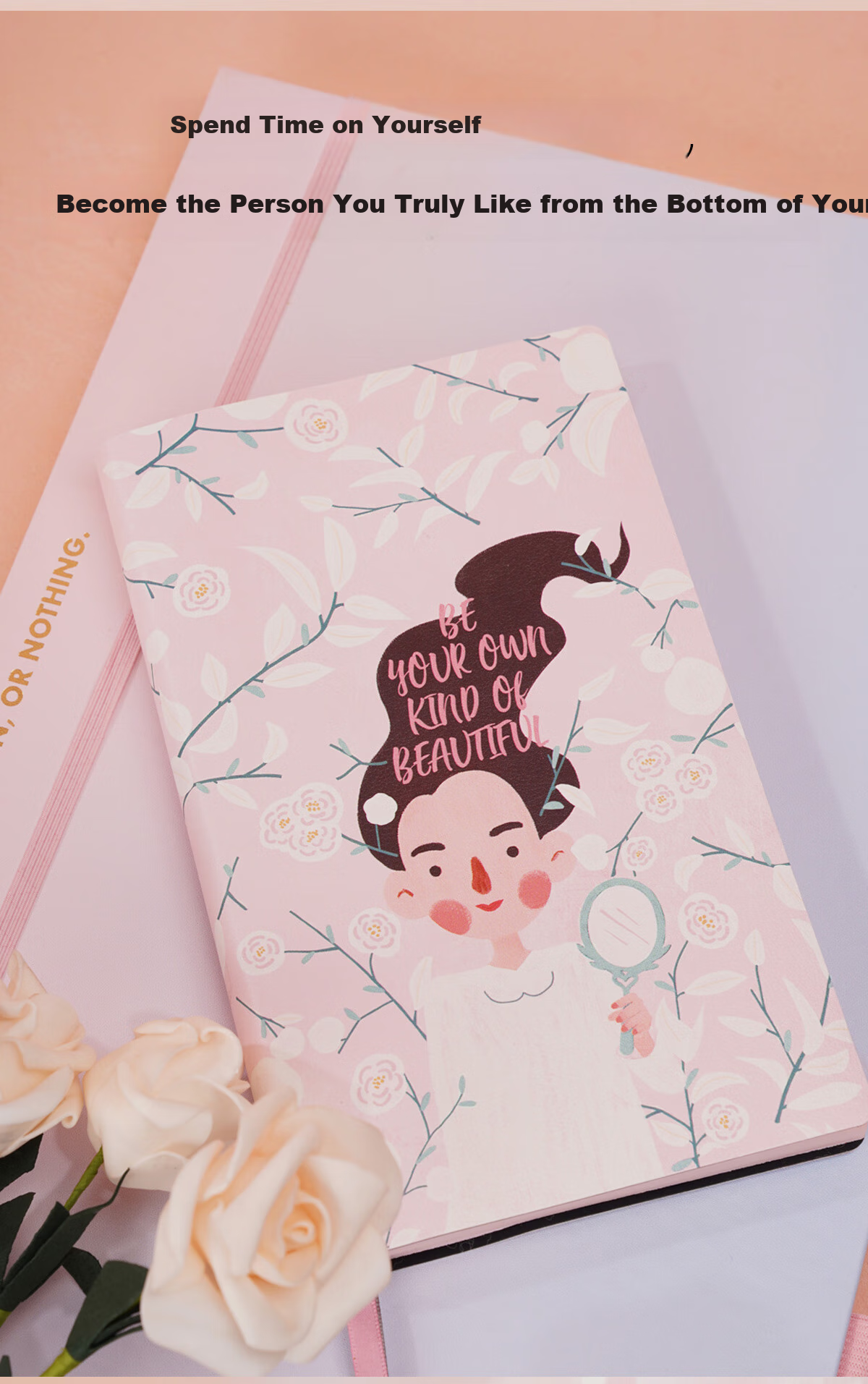 Chenzao Early Bird Series Original Hand-Drawn Beauty Manual, Makeup Tutorial Step Record Book, Beauty Habit Formation Check-In Journal, 240 Pages 3