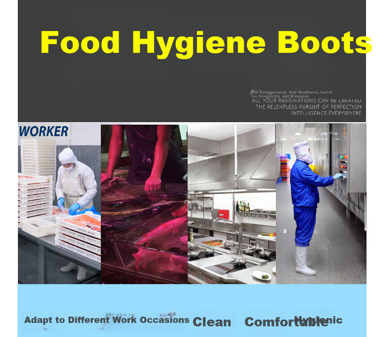 LONGLAST (LONG LAST) Extra White Oil-Resistant Boots, High-Top Non-Slip Waterproof Shoes, Rain Boots, Acid And Alkali Resistant Chef Food Hygiene Boots for Men And Women, Size 41 22