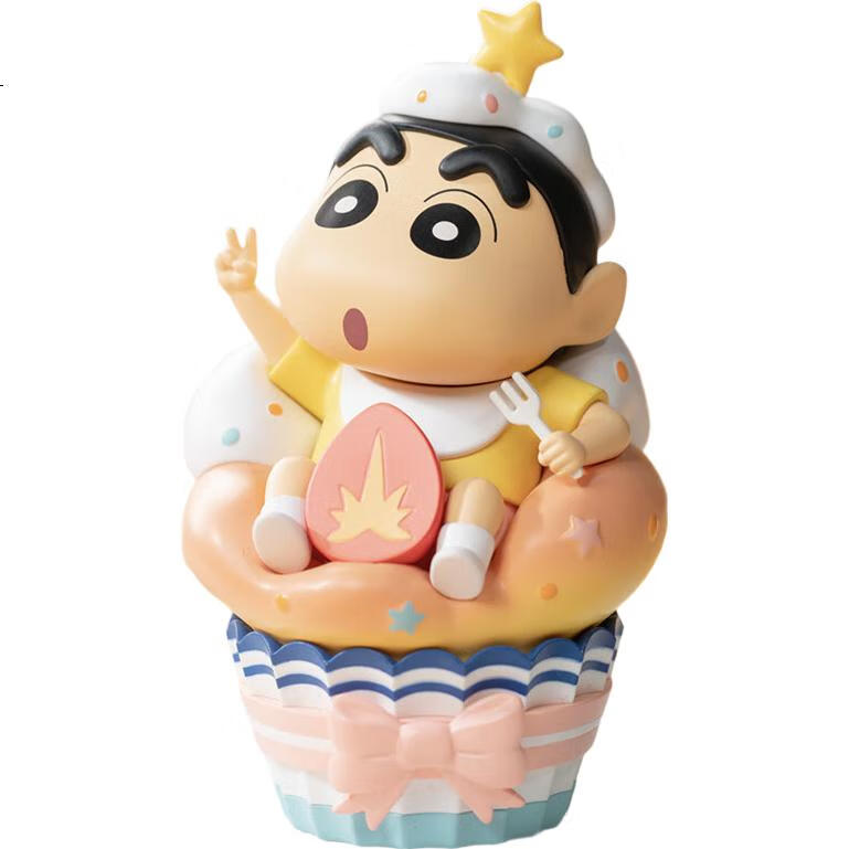 Набор фигурок 52TOYS "Crayon Shin-Chan Heart Dot Time", слепая коробка, 8 шт.