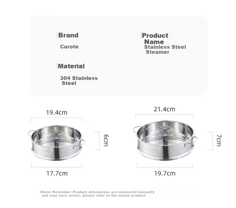 CaROTE Non-Stick Milk Pot for Babies And Toddlers, Maifanite Small Pot for Cooking Noodles, Home Use Steaming And Soup Pot, 18cm Set 16