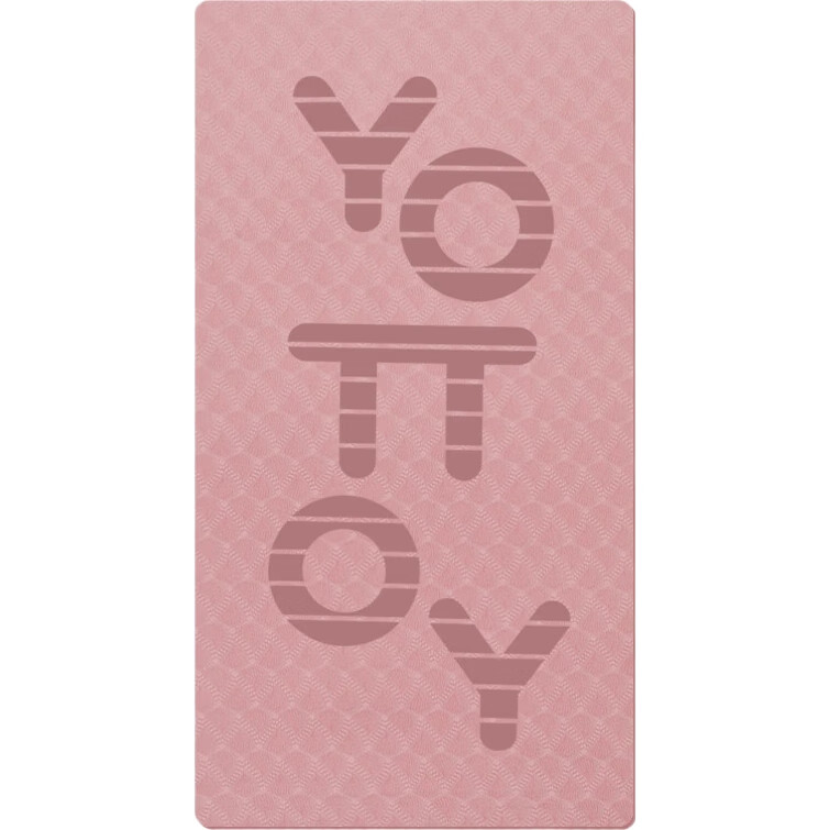Коврик для йоги Yottoy, утолщенный, звукоизоляционный, амортизирующий, увеличенного размера, нескользящий, для фитнеса и аэробики, для мужчин и женщин, для домашнего использования, 200x100 см, толщина 20 мм, TPE, цвет "Люхэ фэнь"