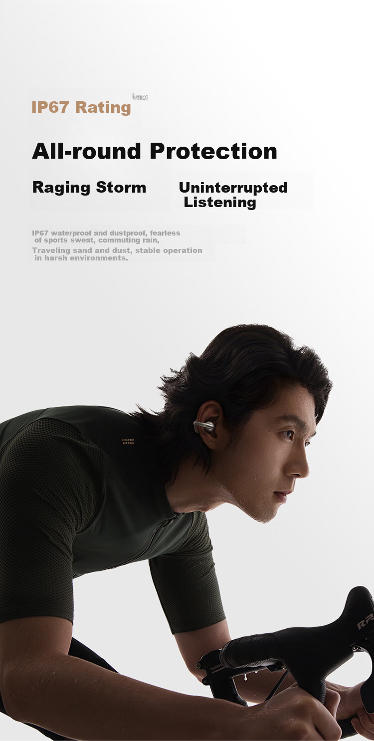 Baseus MC1pro AI Translation Bluetooth Headphones [Celebrity Style], Clip-On Open-Style Non-In Sports Call Noise Reduction Air Conduction, Suitable for Huawei And Apple Phones 23
