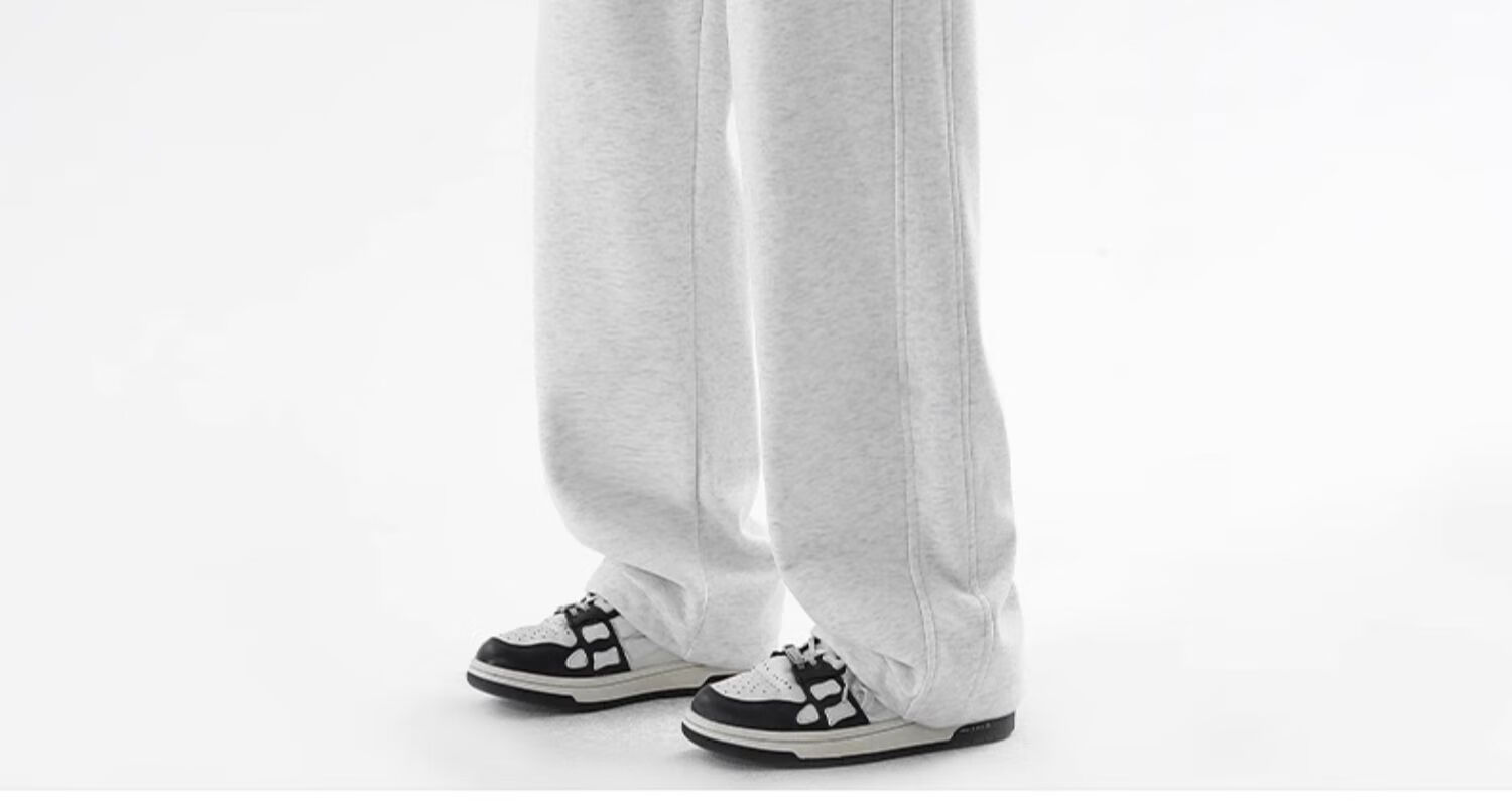 Huili Casual Pants for Men, Loose Drawstring Trousers, Spring And Autumn Wide-Leg Pants, Versatile Straight-Leg Pants, Athletic Long Pants 15