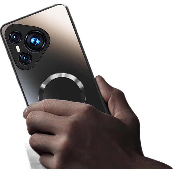 Защитный чехол NEYAA AG Frosted для Huawei Pura70, противоударный, ультратонкий, с магнитной зарядкой, черный