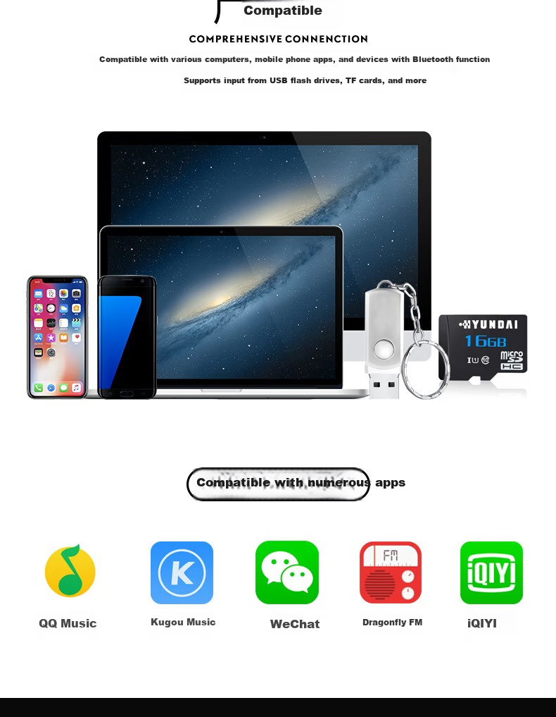 Beide Outdoor Square Dance Live Streaming Speaker Sound Card All-In Portable Handheld Wireless Bluetooth Mobile Outdoor Mini Internet Celebrity Home Karaoke Speaker BD-H0887S 12