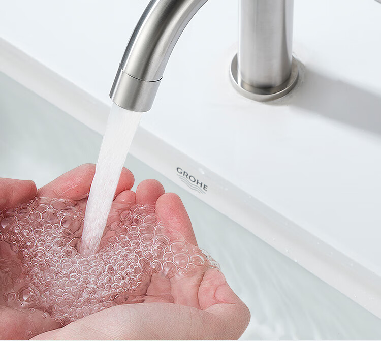 MEJUE Basin Faucet, Bathroom Sink Washbasin Vanity Heightened Faucet, Stainless Steel Single Cold Water Tap Z-016481 10