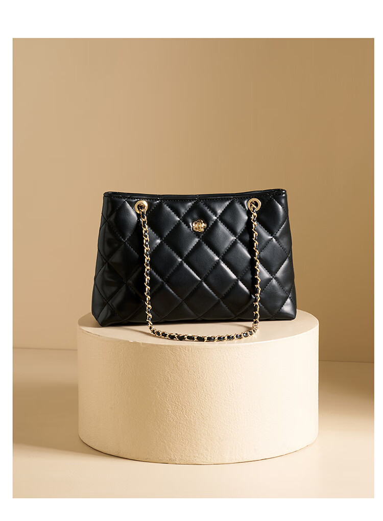 Aokang Women's Handbag, Trendy Diamond Pattern Underarm Bag, Light Luxury Crossbody Shoulder Bag, Birthday Gift for Girlfriend Or Wife 3