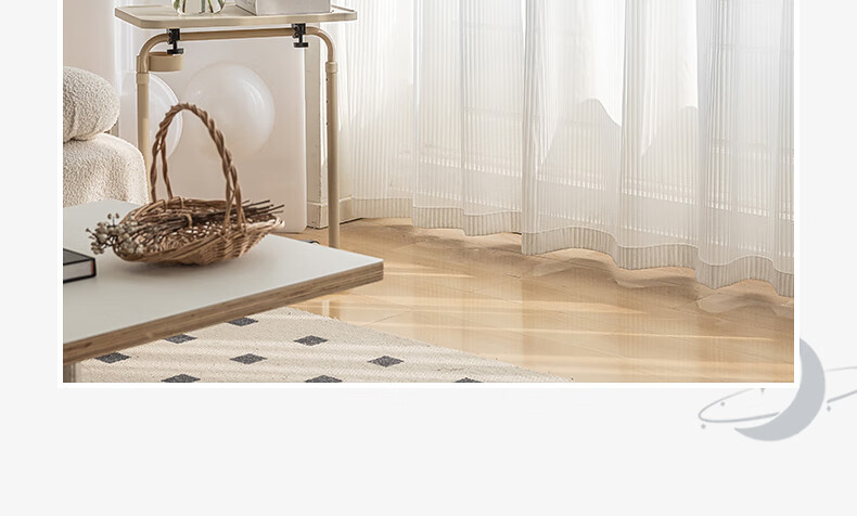 Shuixingjiafang Venetian Blinds, Light-Transmitting But Not See-Through, for Living Room And Balcony, Window Sheer Curtains, Hook Style, 250cm Wide × 200cm High (Single Panel) 15