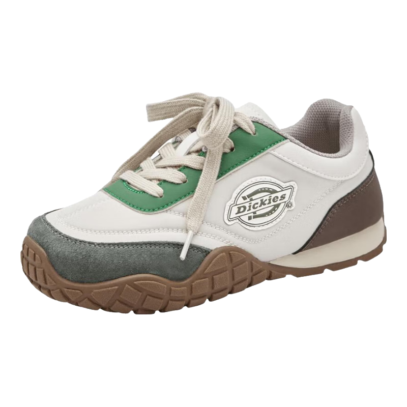 Dickies Girls' Training Shoes, Spring And Summer New Style, Children's Versatile White Sneakers, Student Fashion Casual Running Shoes