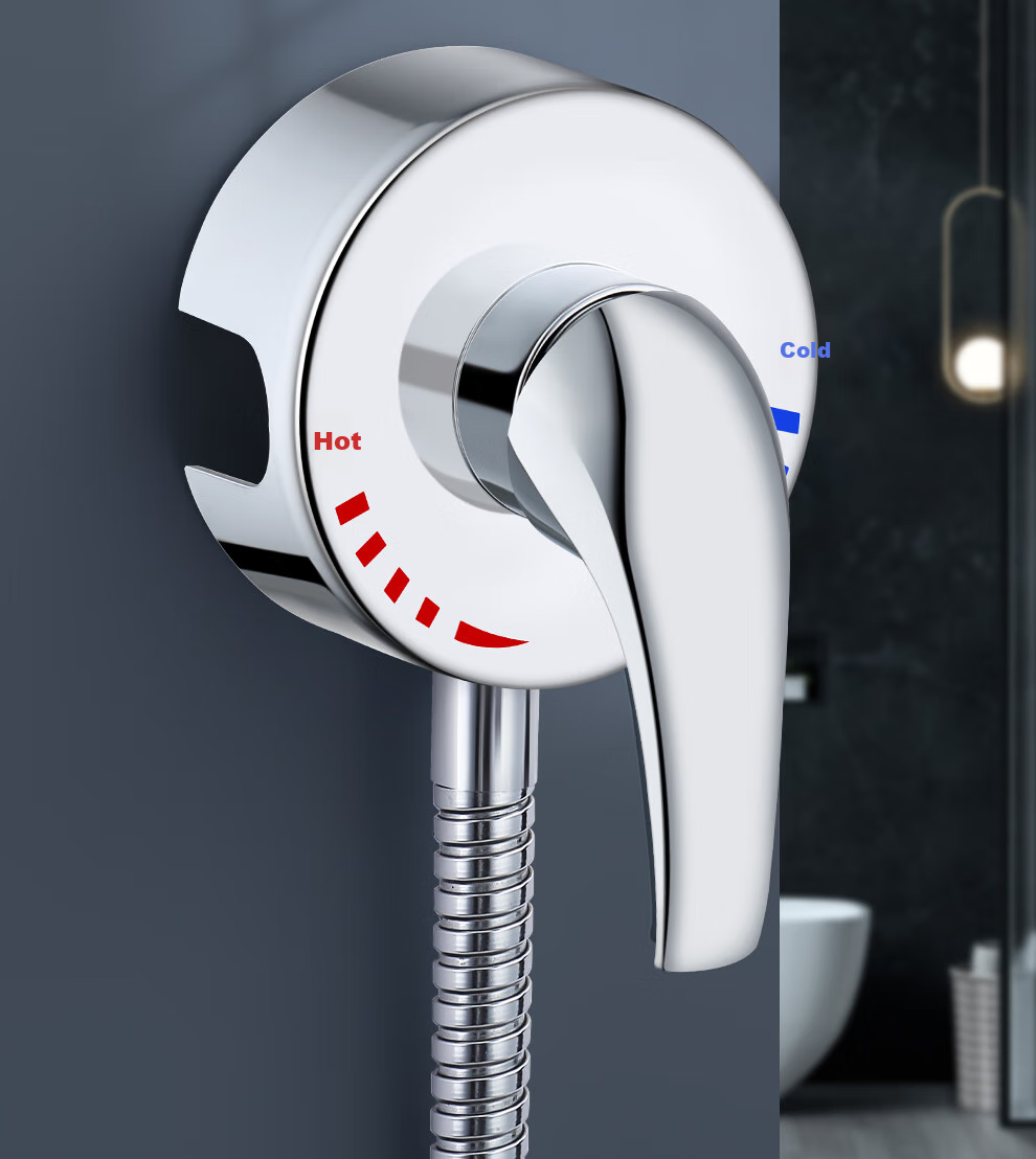 CVBAB Surface-Mounted Shower Mixing Valve Faucet, Water Heater Mixing Valve, Bathroom Cold And Hot Water Mixer CV1152 3