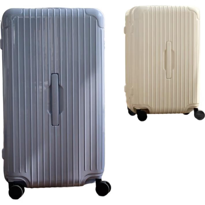 Чемодан Cece Large Capacity Suitcase, женский дорожный чемодан на колесах, студенческий багаж с кодовым замком, светло-голубой, 26 дюймов