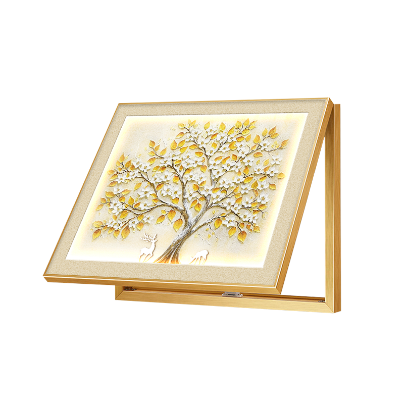 Mao Jiu Jiang Cream Style Money Tree Electric Meter Box Decorative Painting Minimalist Distribution Box Cover No-Drill Circuit Breaker Hanging Art