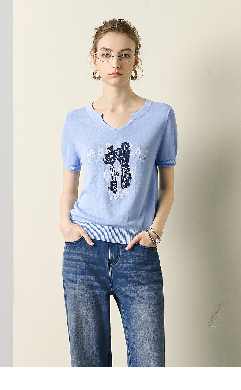 YANYEE Premium Gray Short Sleeve Knit Top for Women 2025 Summer Slim Fit Lightweight Commuter Blouse Gray 2XL 25