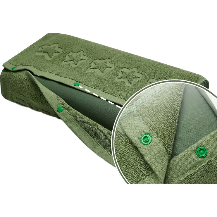 Наволочка Aeromax Army Green Training, хлопковая, 60 нитей, 70x49 см, 1 шт.