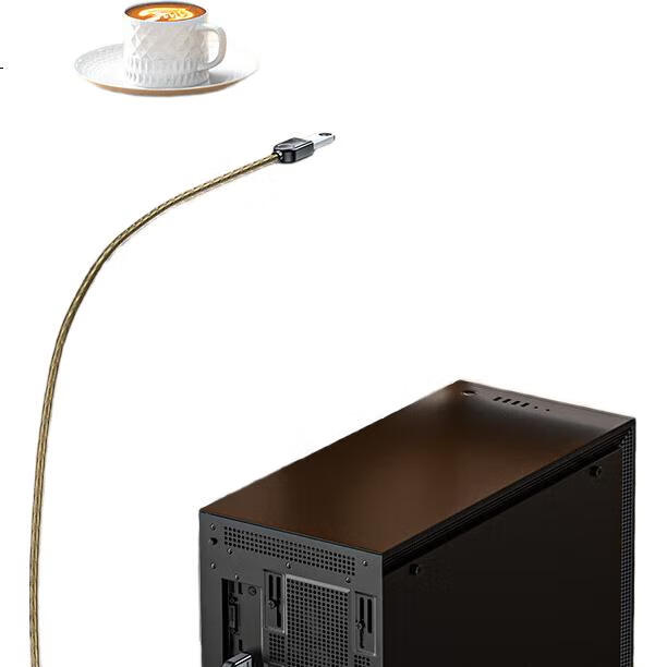 Кабель-удлинитель SAMZHE USB 2.0 AM/AF, 1.5 метра, черный