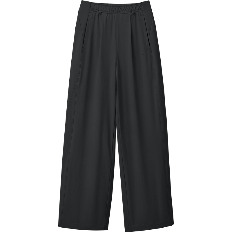 Beneunder Woven Straight-Leg Pants for Women 25 Autumn Winter New Mid-Warm Fleece Lined Windproof Water-Repellent Sports Casual Pants WB146
