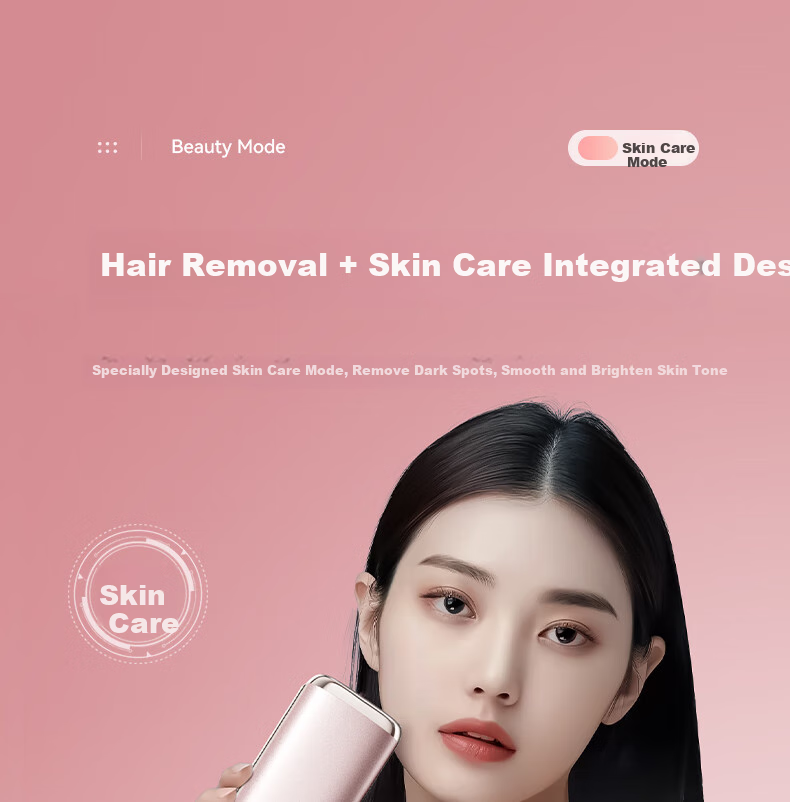 AUX Hair Removal Laser, Sapphire Ice Point, Painless Full-Body Underarm And Private Parts Home Shaver, Gift for Girlfriend Or Wife, Holiday Present, 1208 25