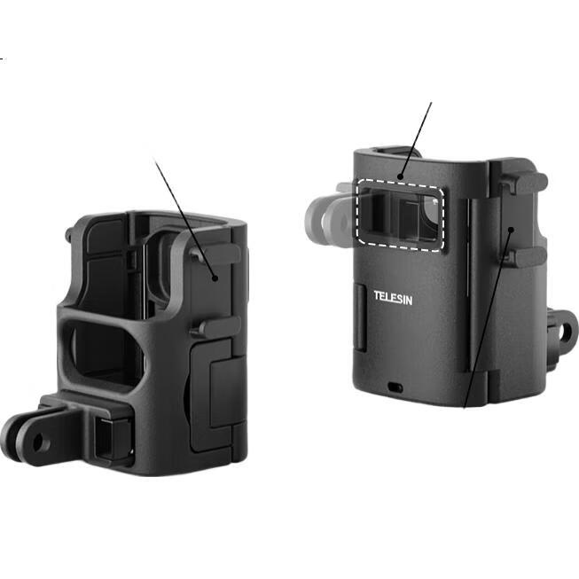 TELESIN Многофункциональная рамка для DJI Osmo Pocket 3, аксессуар для экшн-камеры, крепление, адаптер