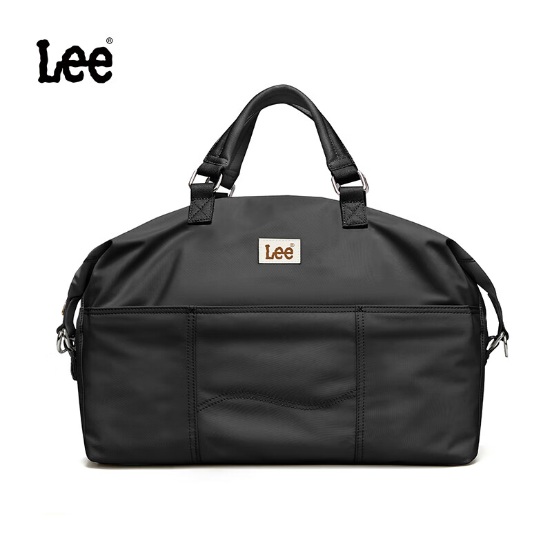 Lee Travel Bag for Women, Short-Trip Business Trip Luggage, Large Capacity Handheld Sports Fitness Bag, Black