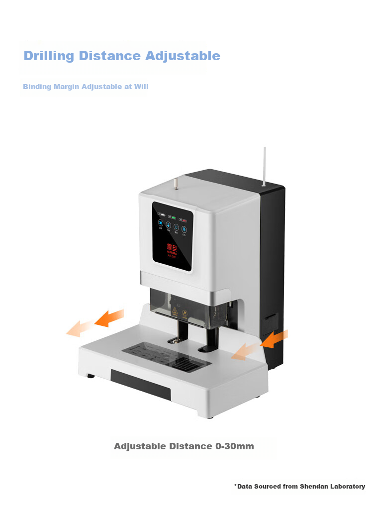 AURORA AURORA 6.0mm Document Binding Machine Plastic And Nylon Tubes Hot Melt Rivets Suitable for Models AB-520/AB508/AB508L/508S MG-60 14
