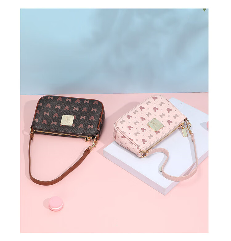 Disney Handbag, Women's Shoulder Crossbody Bag, Mickey Mouse Design, Underarm Bag, Gift Box Packaging, Birthday Present for Wome 24