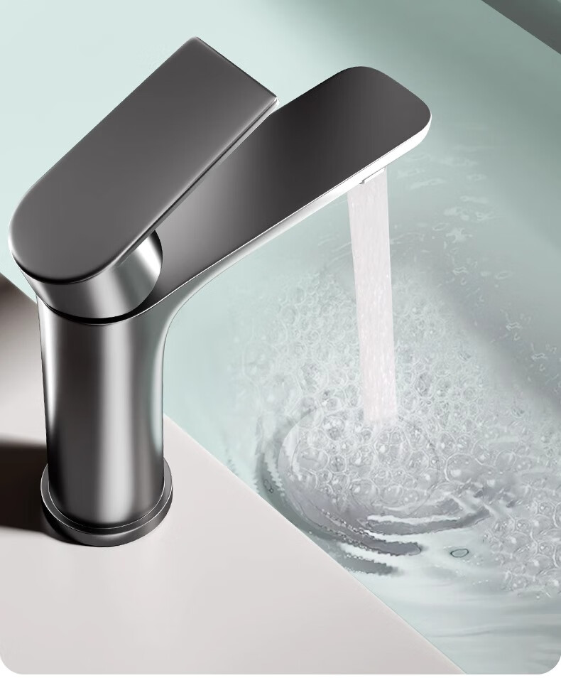 WUZORY [Germany] Washbasin Faucet, Hot And Cold Water Two-In Bathroom Sink, Face Basin, Washbasin Faucet 21