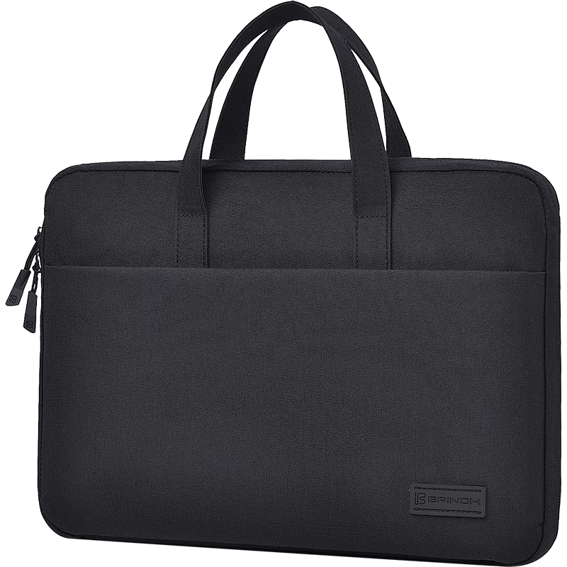 BRINCH Full-Open Laptop Briefcase 15.6/16 Inch Unisex Business Lightweight Laptop Bag