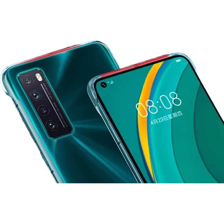Чехол-накладка ZHIWEISHI для Huawei Nova 7, ультратонкий, прозрачный, противоударный, простой дизайн