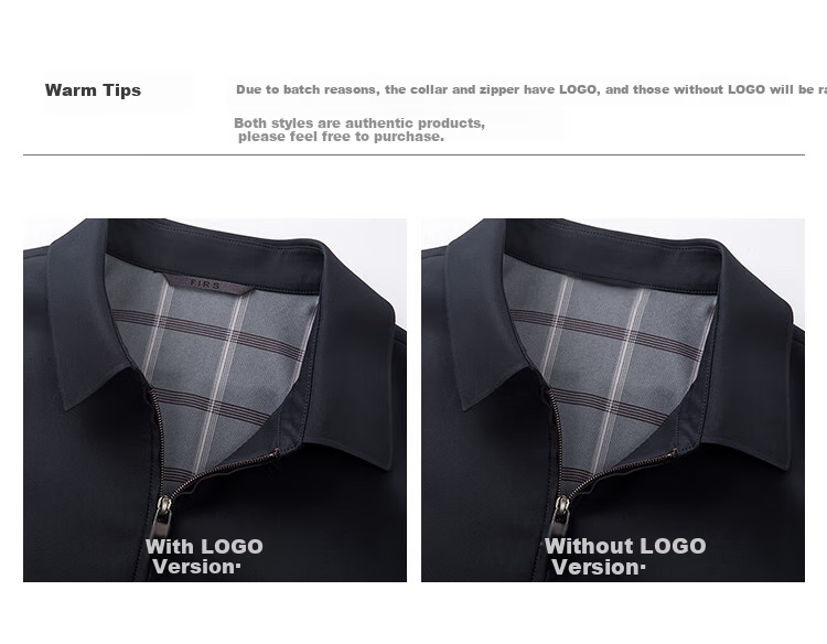 FIRS [Light Luxury with Mulberry Silk] High-End Executive Jacket for Men, New Spring And Autumn Style, Middle-Aged And Elderly Dad's Outerwear, Men's Clothing 2