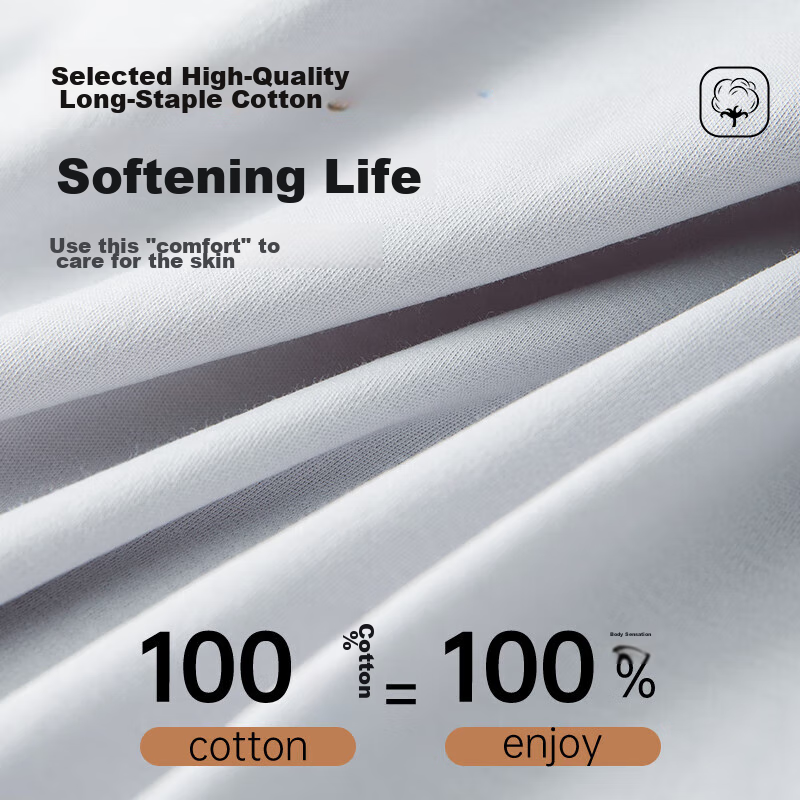 Yiershuang [Mall Quality] First-Class Product, 100% Cotton Men's Thermal Underwear Set, Autumn And Winter Pure Cotton Sweater And Pants