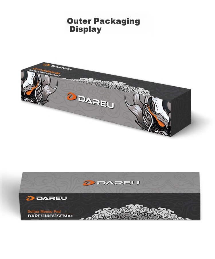 DAREU Gaming Mouse Pad for FPS Smooth Thickened Mouse Pad Sweat-Resistant Wear-Resistant Large CSGO/Valve Desk Mat 450*400*4mm Valorant 9