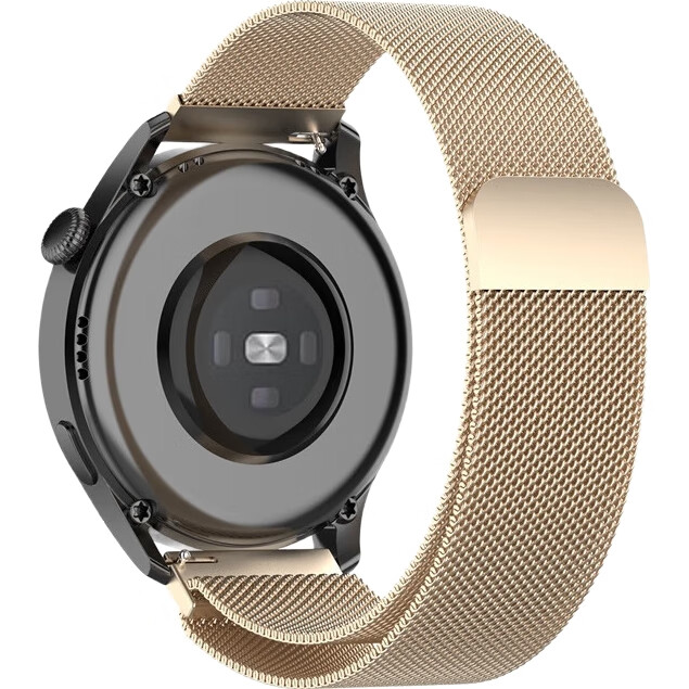Ремешок KMaxAI Milanese Pro для Huawei Watch GT 6/5 41mm, из нержавеющей стали, золотой