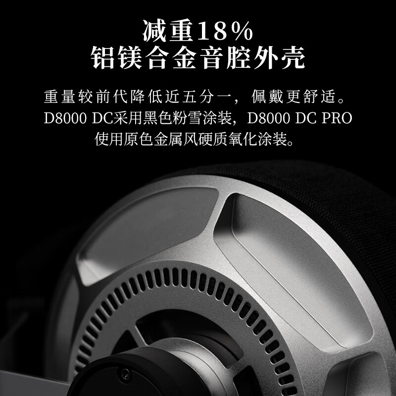 FINAL D8000 DC Pro Edition Flat Diaphragm Headphone HIFI Earphone, Silver