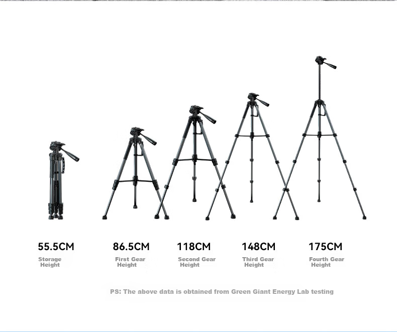 Llano Camera Tripod for DSLR, Mirrorless, Smartphone And Action Cameras Professional Grade Support Suitable for DJI Pocket 3, Fuji, Nikon, Sony Anti-Shake Shooting Tripod Portable Live Streaming 5