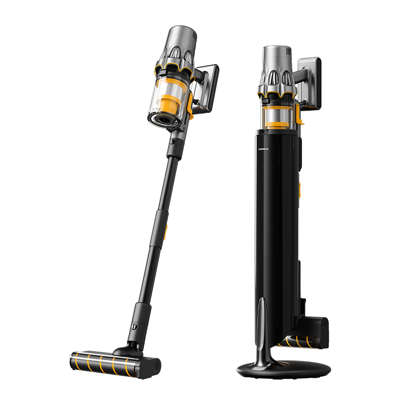 Deerma [Flagship] Vacuum Cleaner, T50XT Station Self-Collecting Dust Vacuum, 290AW Suction Power Maintenance-Free Smart Base Station, 90-Day Garbage-Free Operation, Green Light for Pet Hair