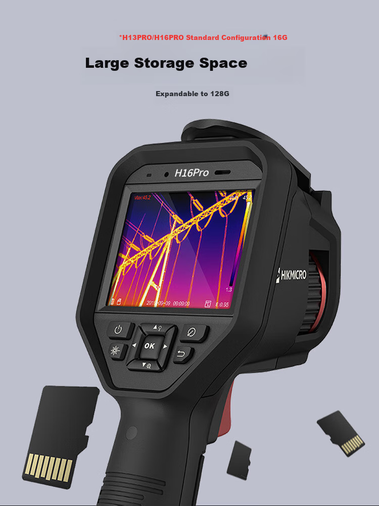 HIKMICRO Thermal Imaging Camera, High-Definition Infrared Thermal Imager, Industrial Temperature Measurement, Power Inspection, Underfloor Heating Leak Detection Device H13PRO 14