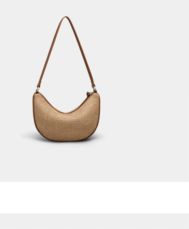 Aiqinghai Woven Handbag, Women's Shoulder Crossbody Bag, Dumpling Bag, Light Luxury Brand, Birthday And Mother's Day Gift, Practical Present for Mom 8